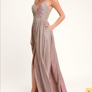 Lulus iridescent dress